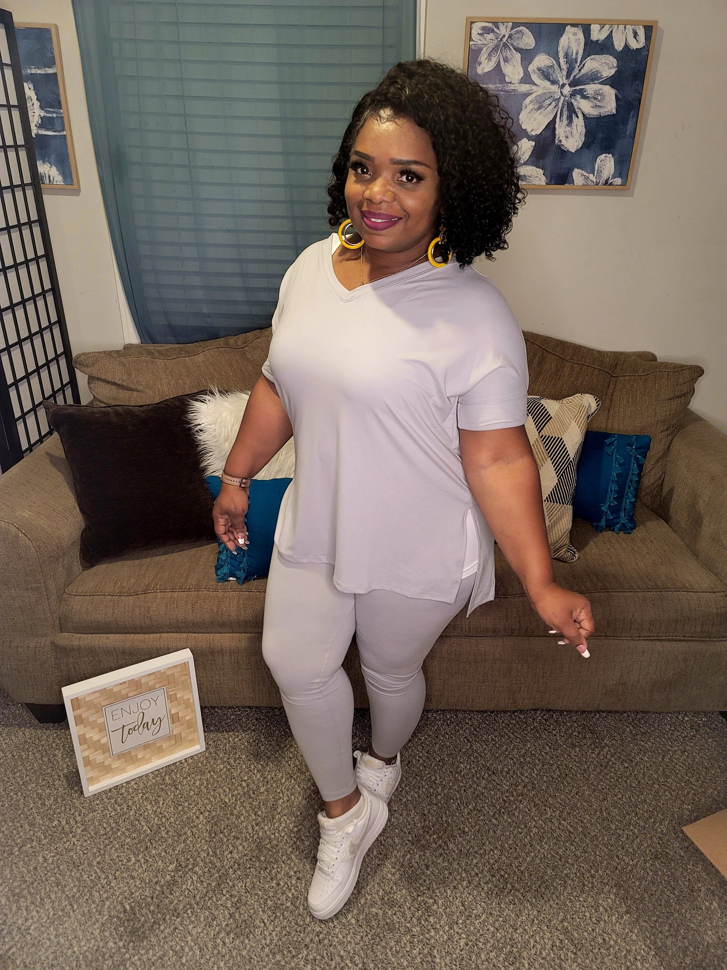 Comfy set ( heather grey)