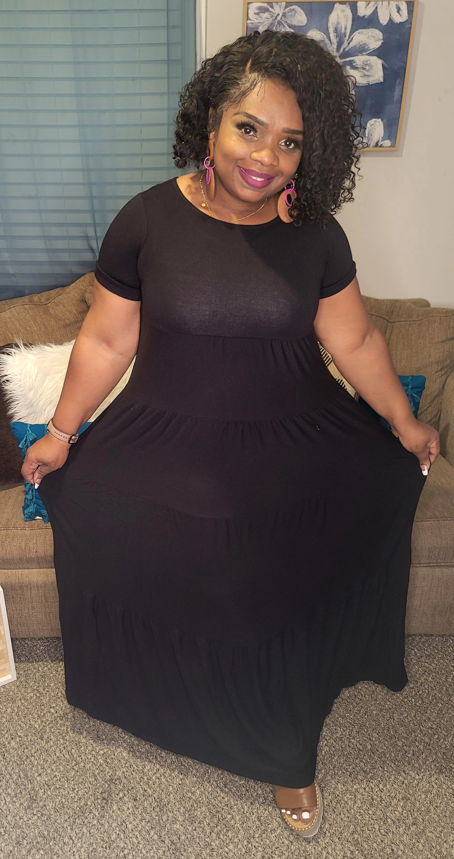 Tiered Maxi dress