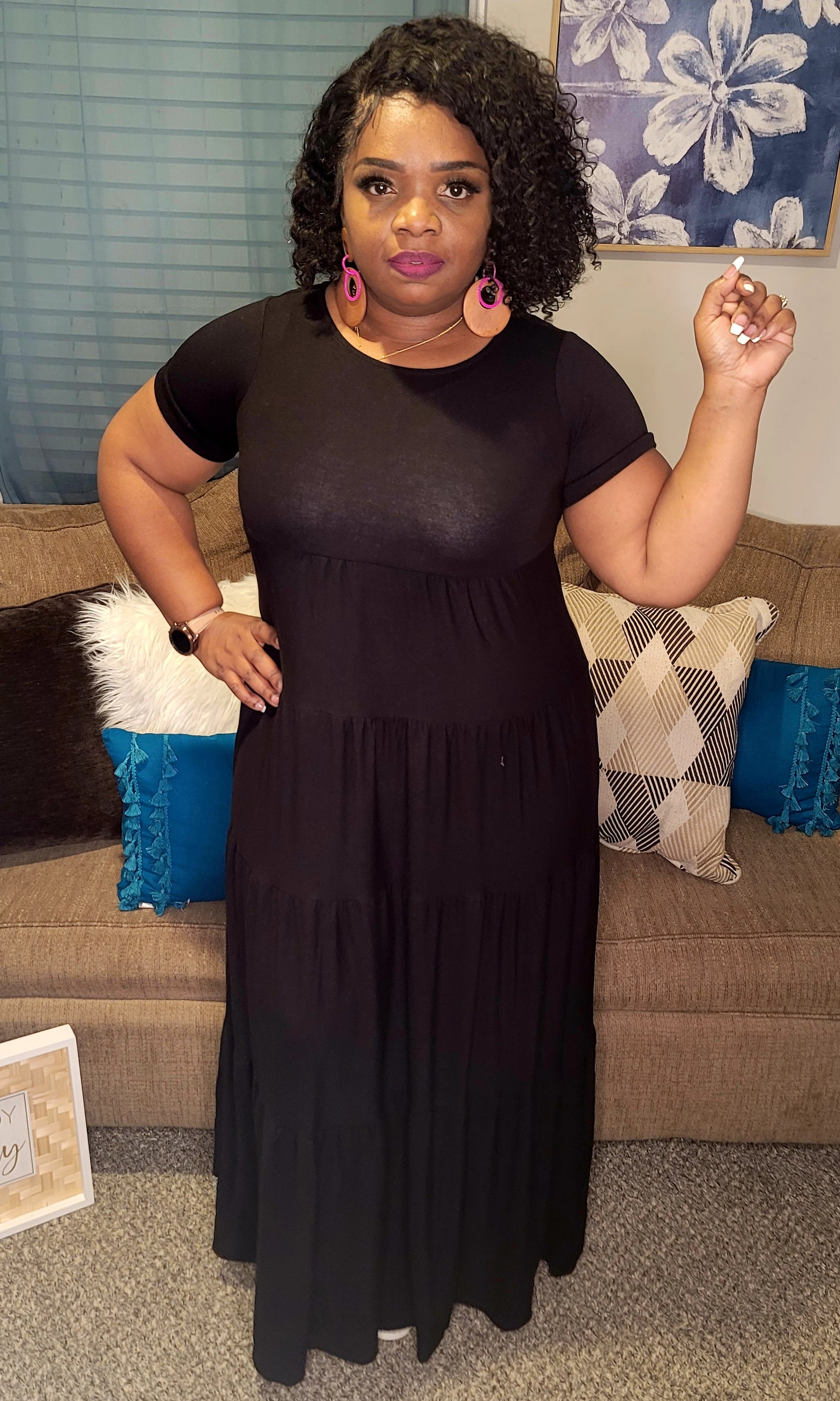 Tiered Maxi dress