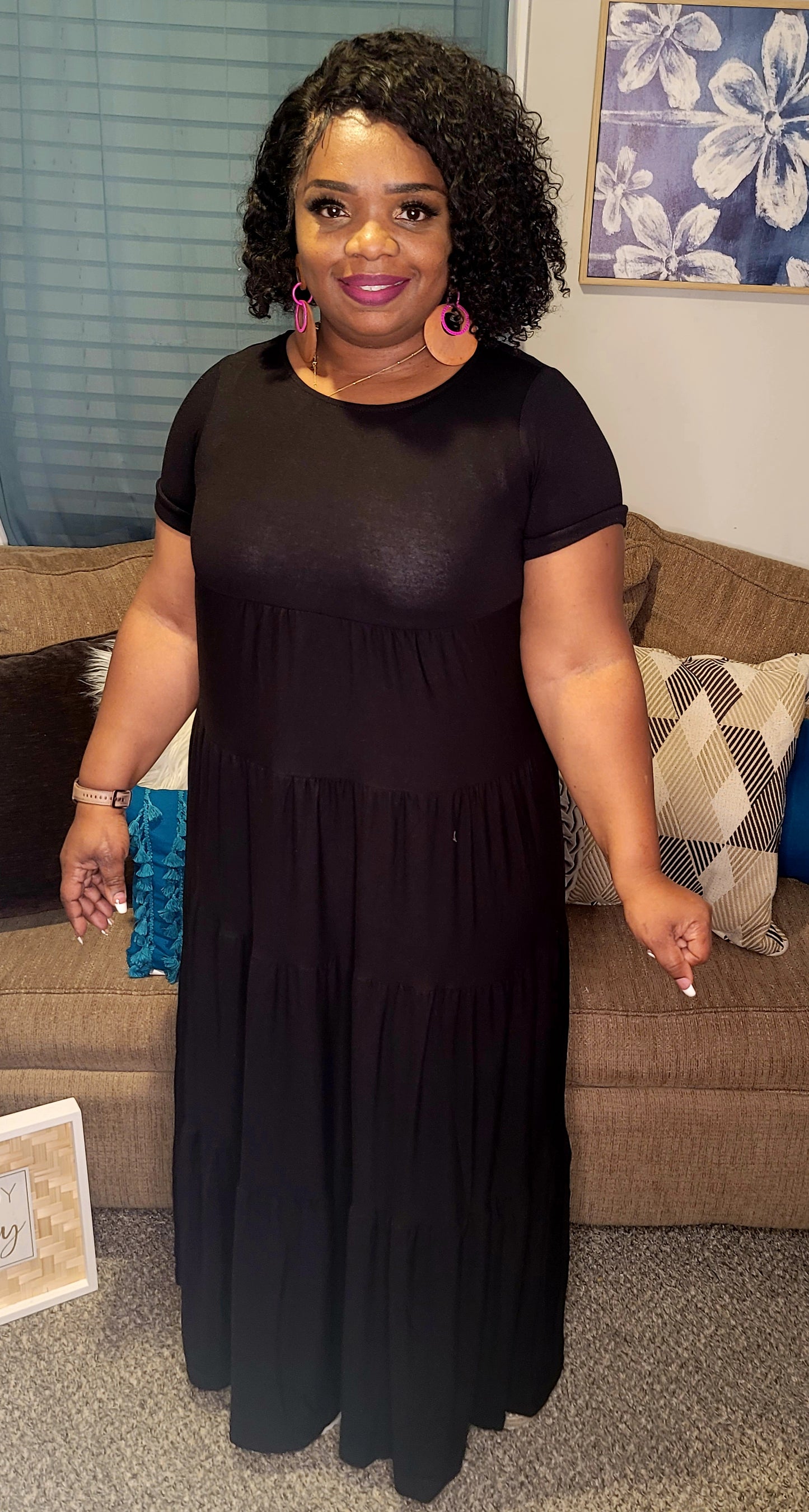 Tiered Maxi dress