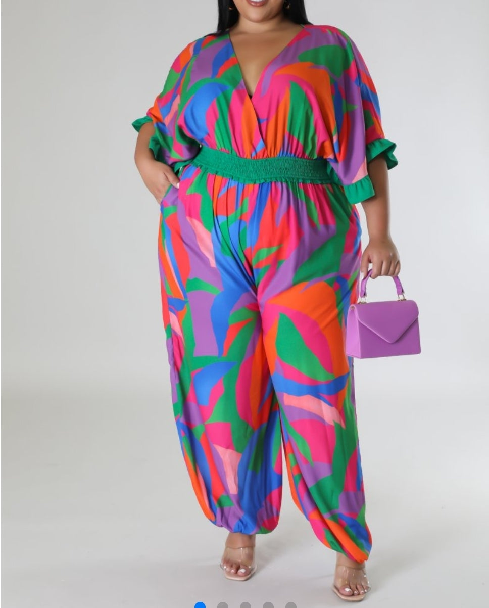 Crazy Love Jumpsuit (plus)