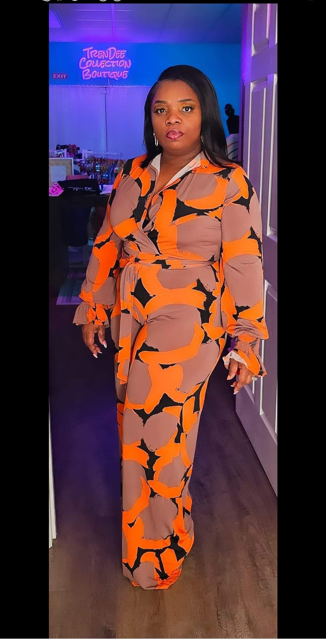 Pumpkin spice Jumpsuit