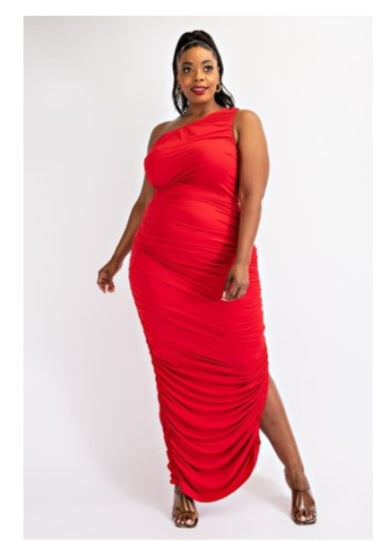 So classy an Sassy dress(red)