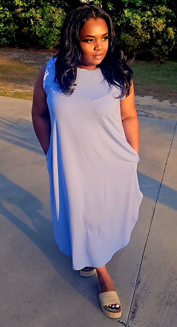 Cool Breeze Maxi (Spring Blue)