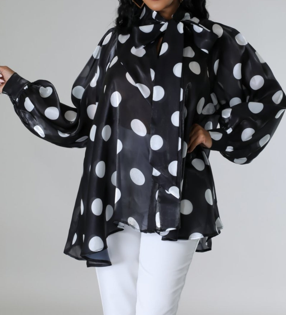 Sassy Holiday Blouse