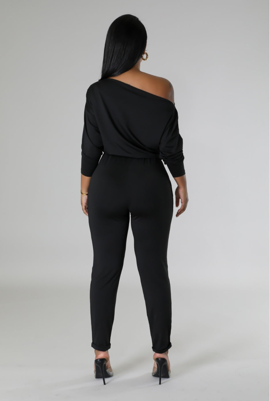 So-Sophisticated Jumpsuit (black)
