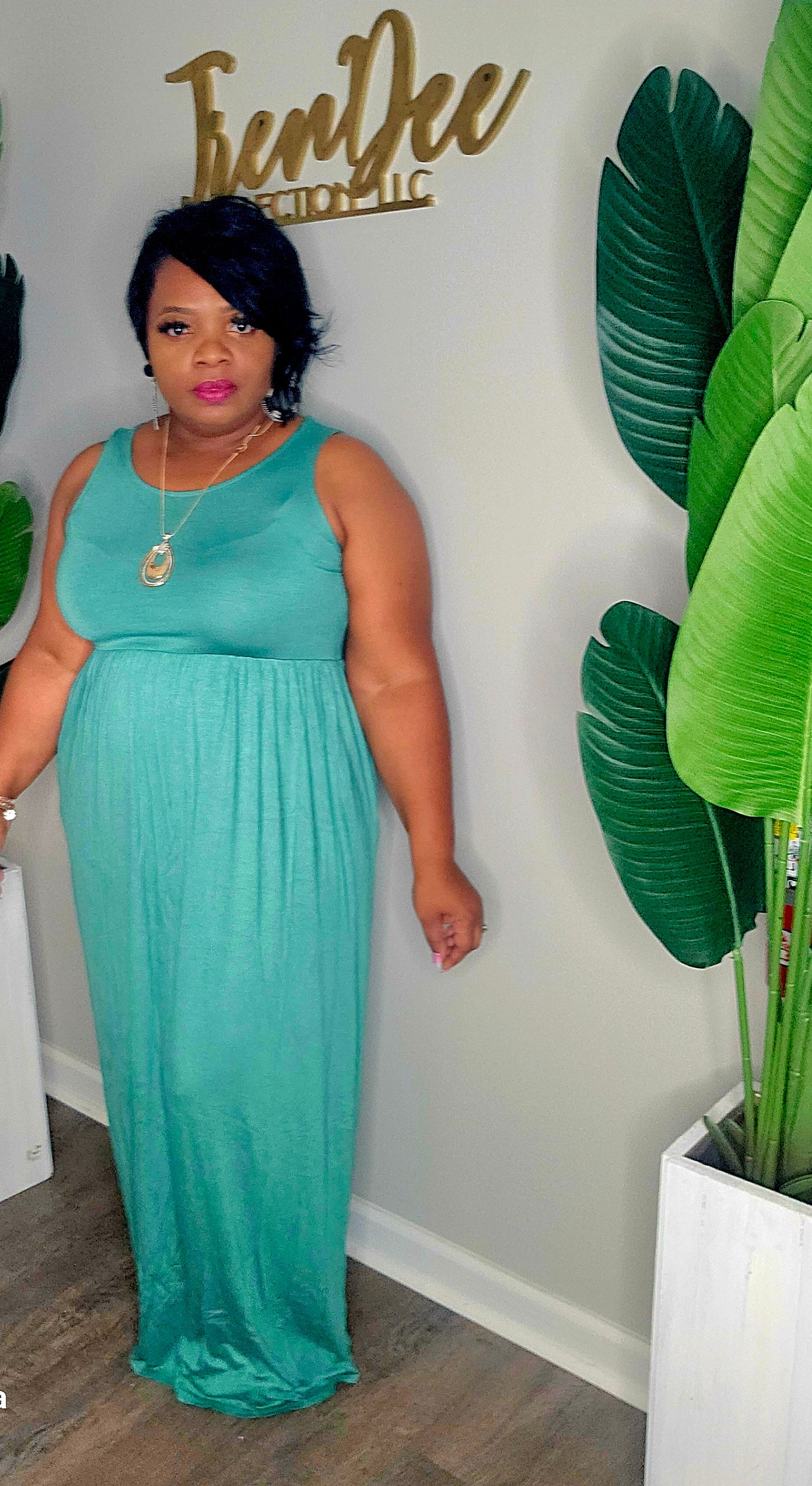 Soft Green Maxi