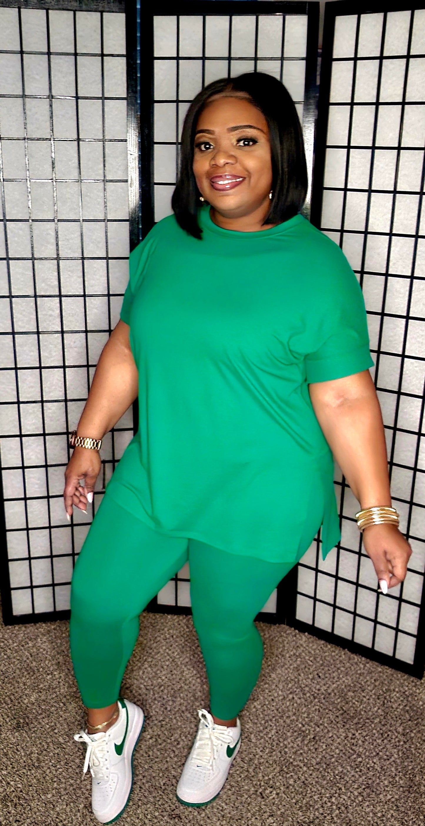 Kelly Green Comfy Set