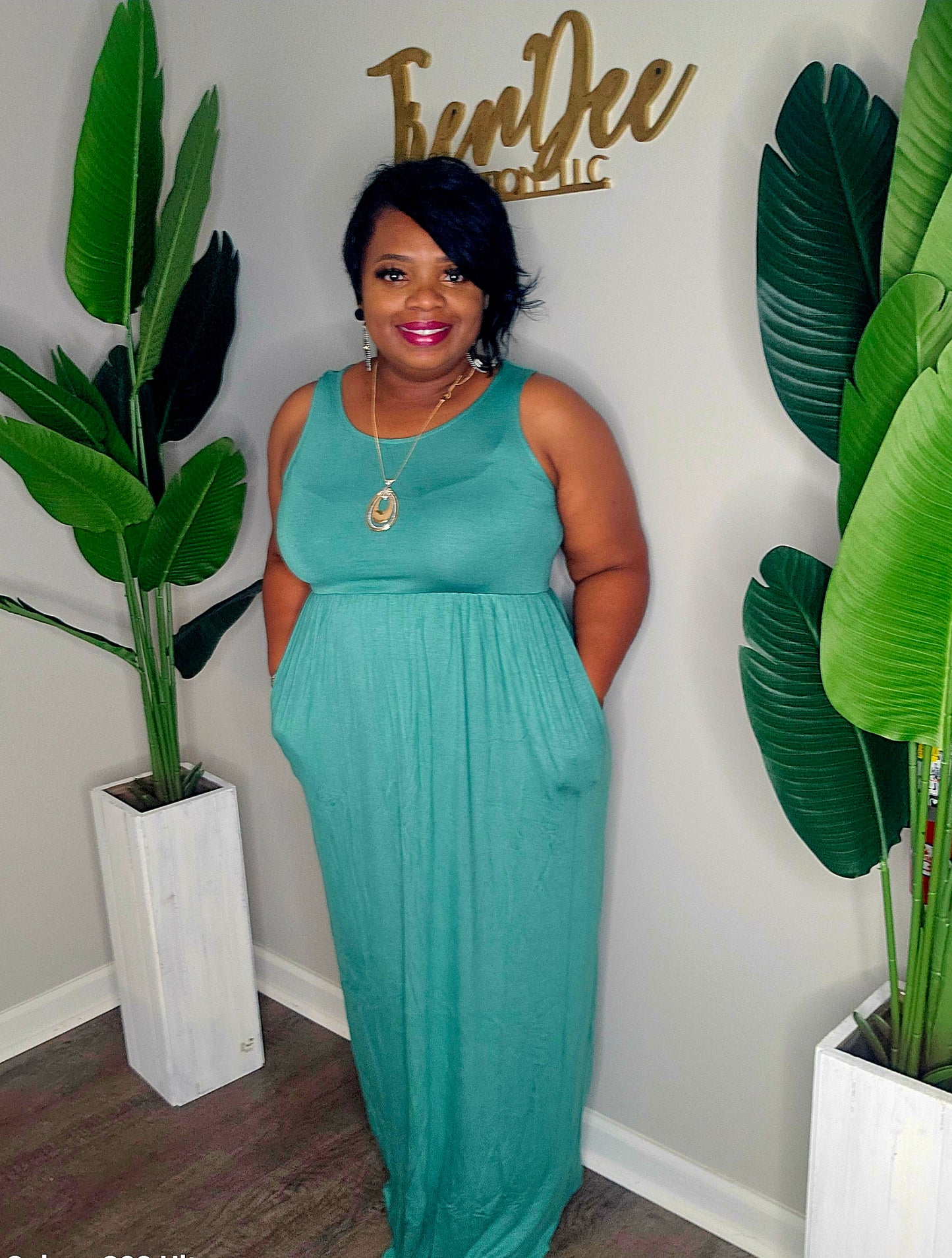 Soft Green Maxi