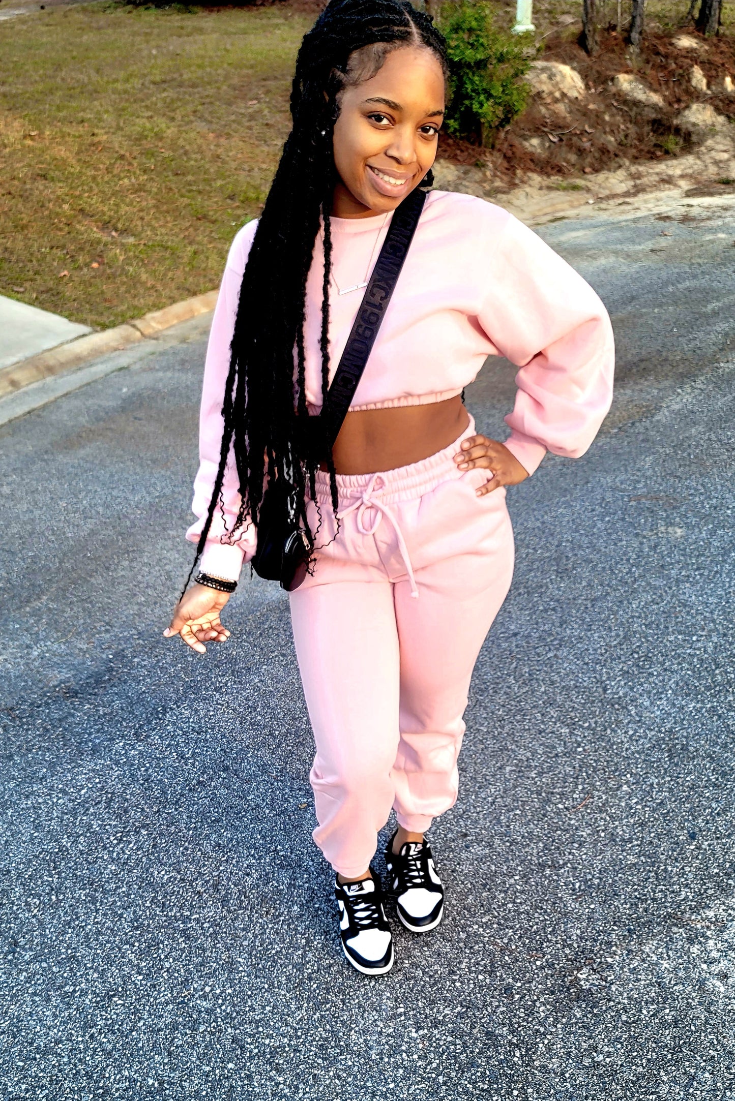 Super Cozy Jogger ( Pink)