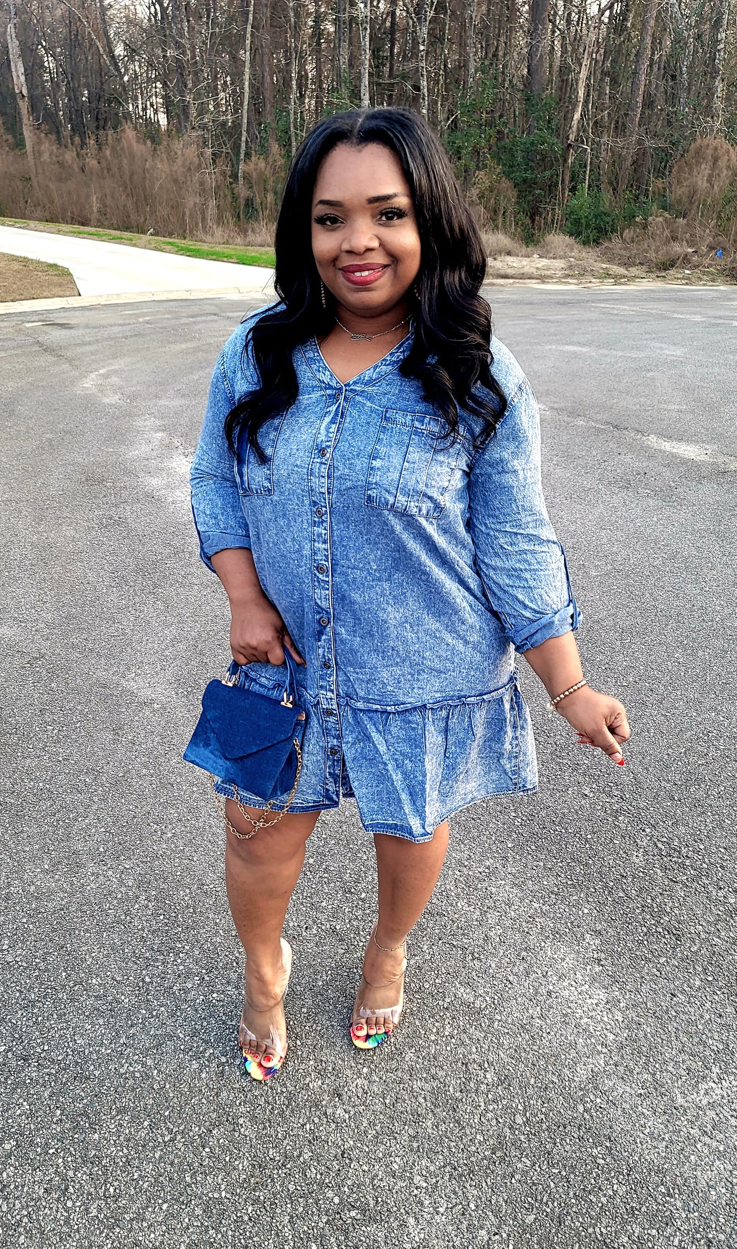 Denim Vibes dress