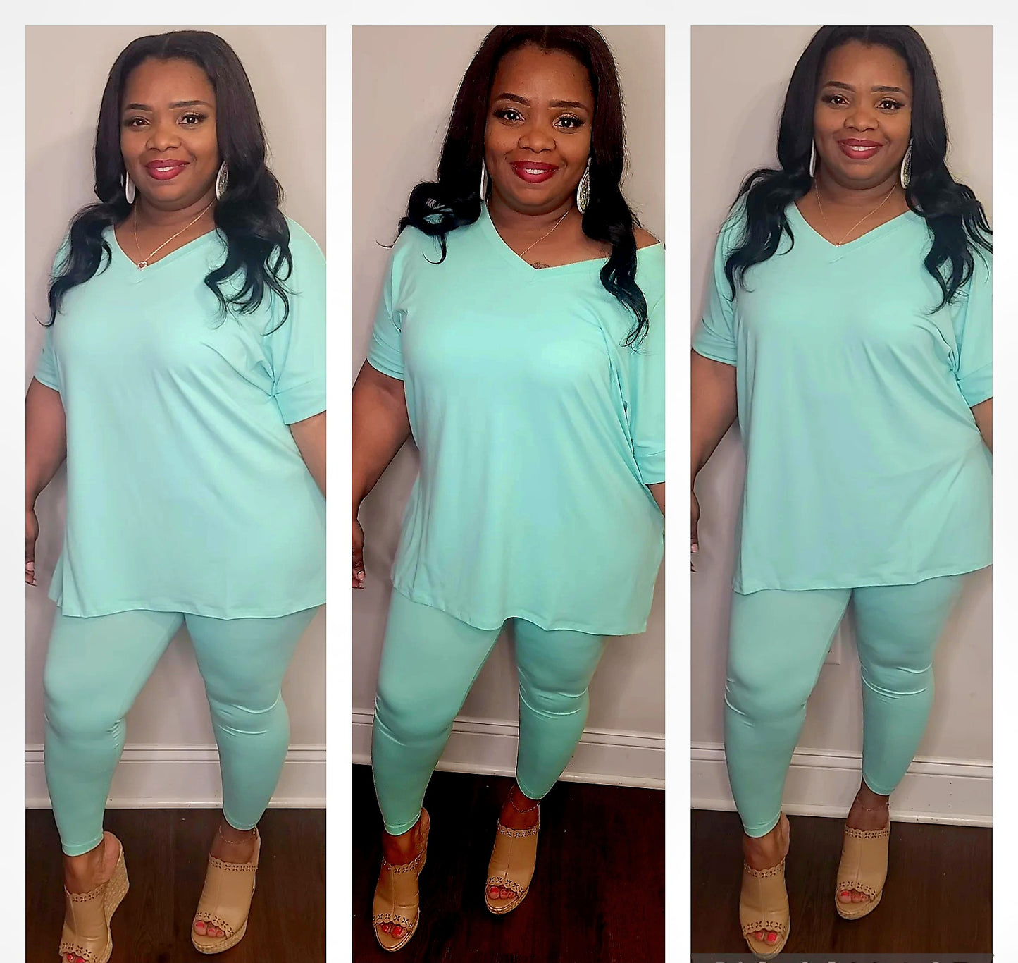 Turquoise comfy set