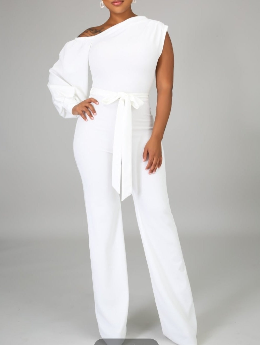 Winter Nights Jumpsuit (off white)