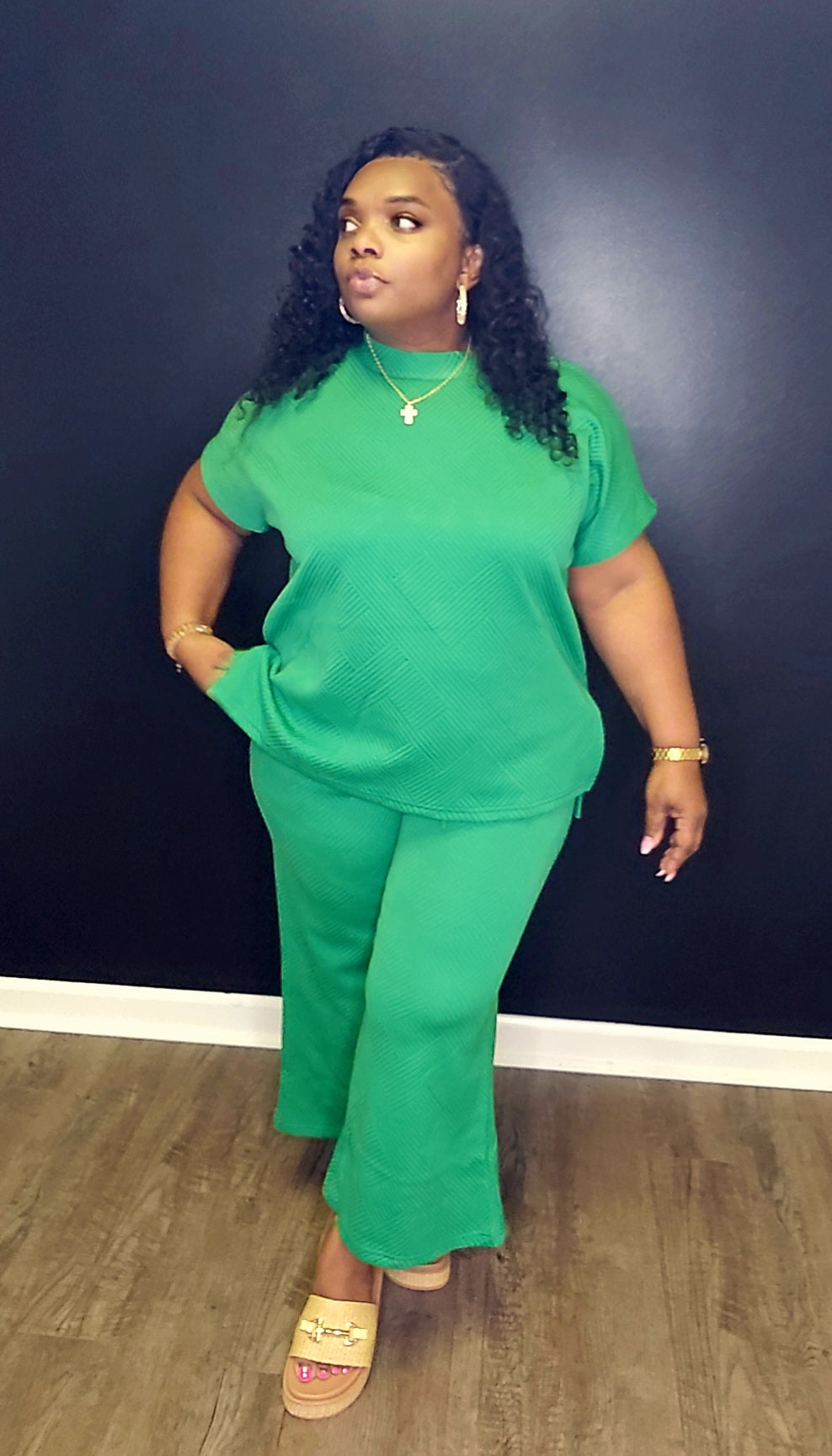 Kelly Green So Classy set Medium 10/12