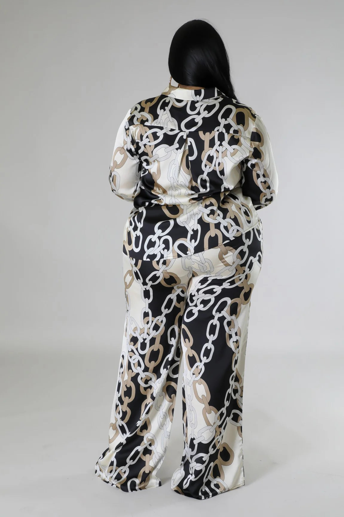 Broken chain pant set