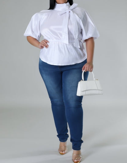 Special Occasion Blouse ( White)
