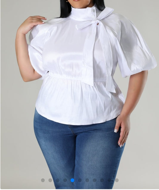 Special Occasion Blouse ( White)