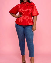 Load image into Gallery viewer, Royalty Blouse(Red)

