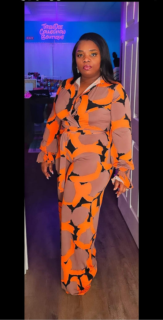 Pumpkin  spice Jumpsuit