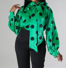 Load image into Gallery viewer, Sassy Holiday Blouse
