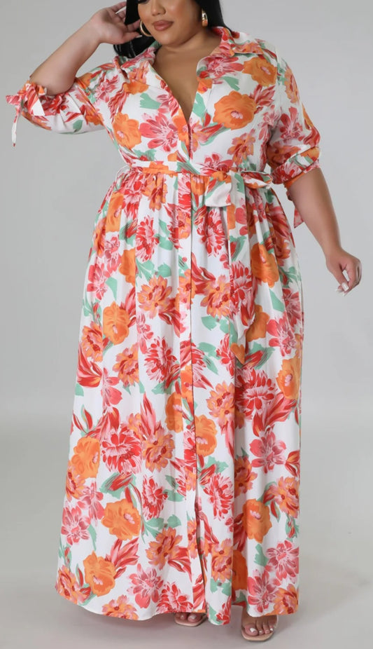 Floral Maxi dress