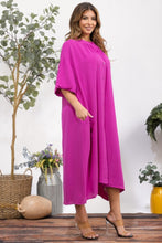 Load image into Gallery viewer, Flowy button down pocket dress
