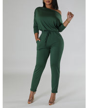 Load image into Gallery viewer, So Sophisticated Jumpsuit  (huntergreen)
