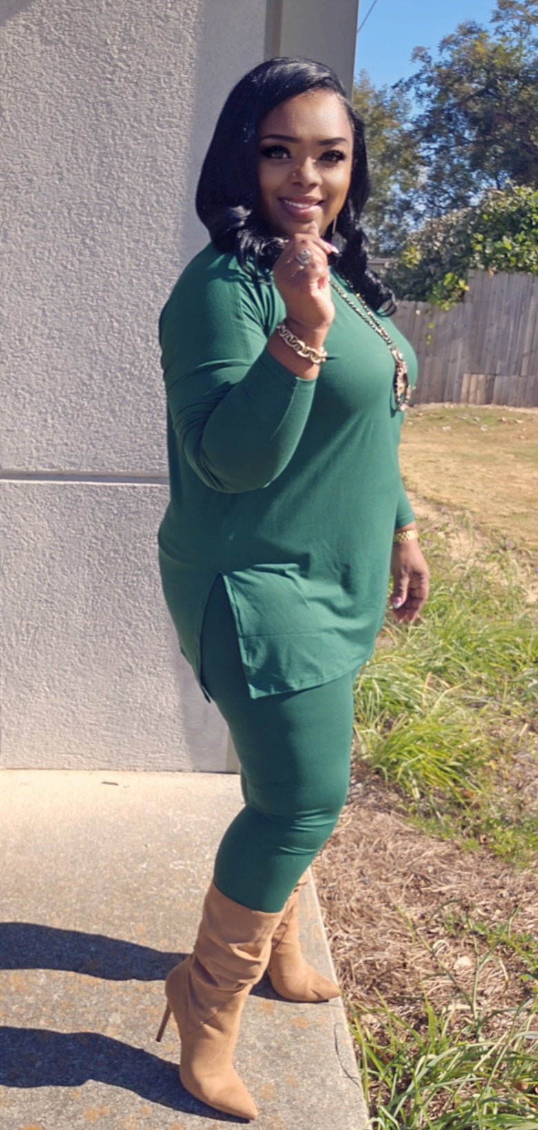 TrenDee Tribe set (Money Green)