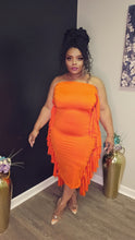 Load image into Gallery viewer, Perfect Match Dress ( orange)

