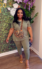 Load image into Gallery viewer, Olive Green Weekend Set
