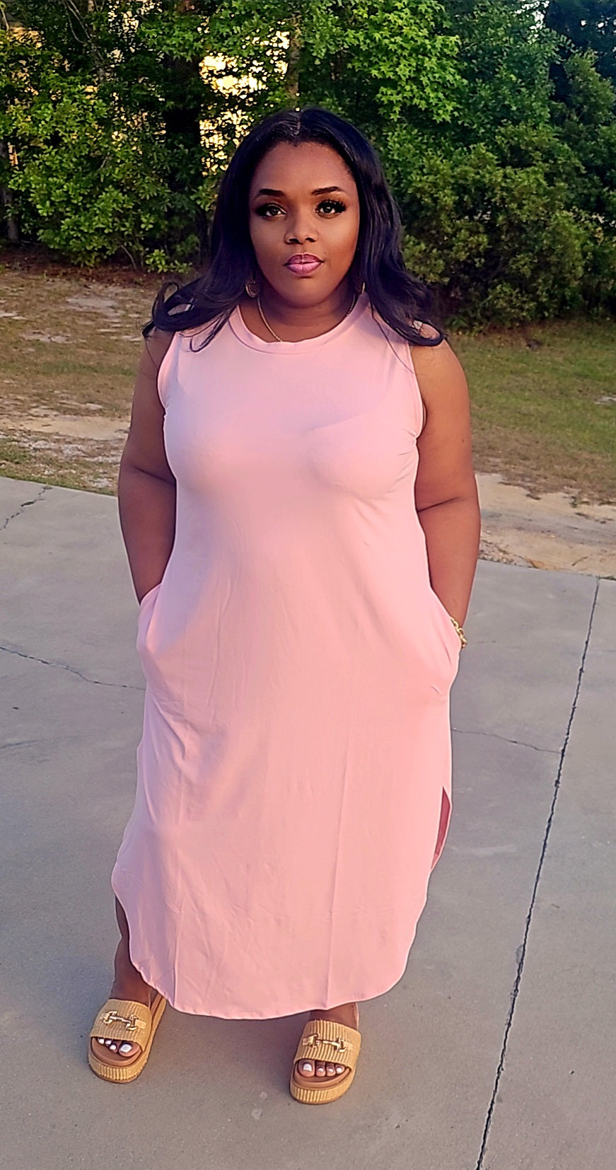Cool breeze Maxi (pink)