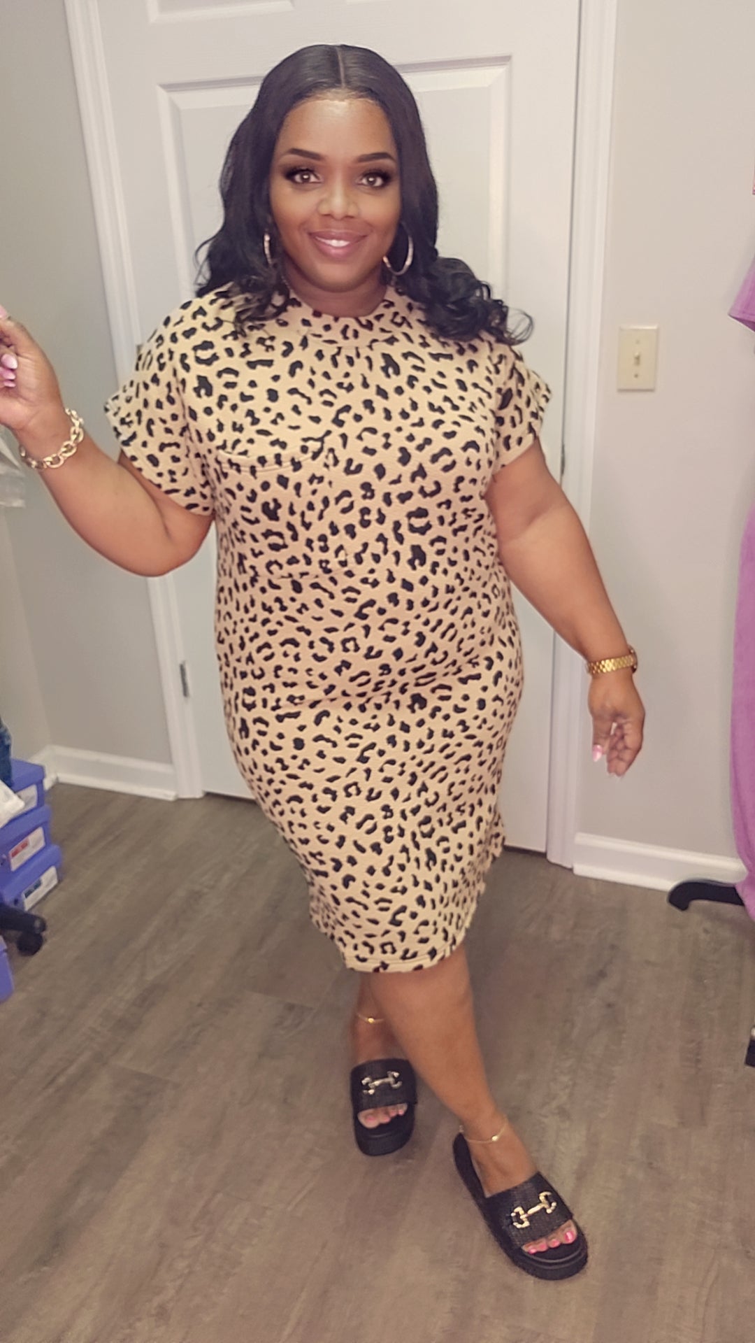 Top tier Jagu-Shirt dress