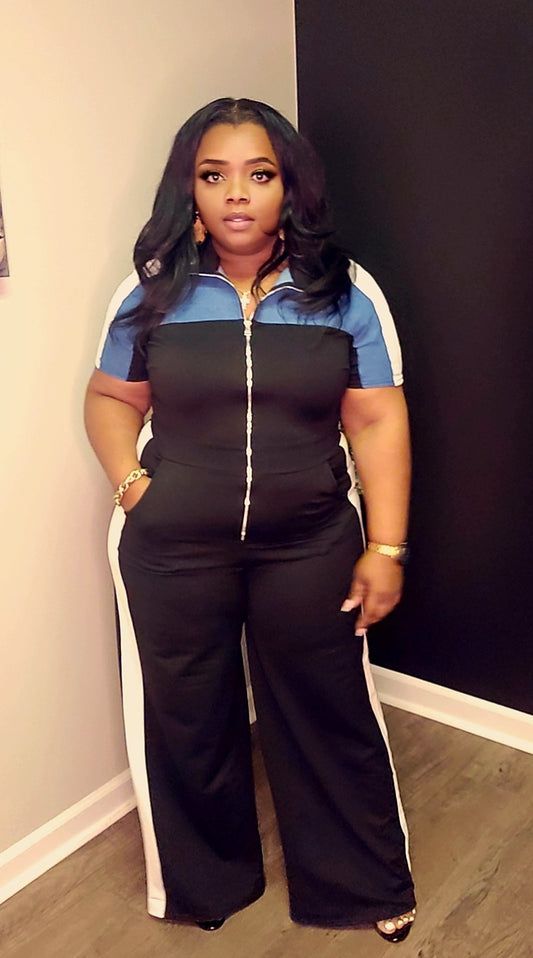 Color Block Jumpsuit