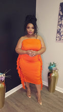 Load image into Gallery viewer, Perfect Match Dress ( orange)
