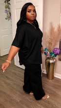 Load image into Gallery viewer, Fall Vibes Flare set (Black)
