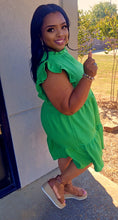 Load image into Gallery viewer, Sweet Kelly Green Dress
