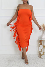 Load image into Gallery viewer, Perfect Match Dress ( orange)
