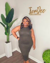 Load image into Gallery viewer, So Olive weekend Midi
