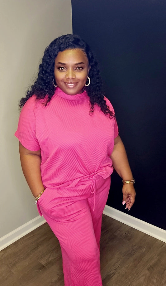 Fuchsia Pink So classy set