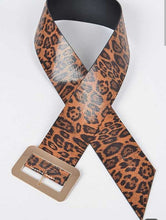 Load image into Gallery viewer, Wide Cheetah belt
