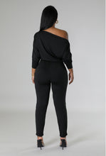 Load image into Gallery viewer, So-Sophisticated Jumpsuit (black)
