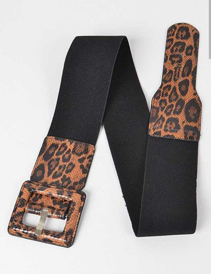 Cheetah stretch belt