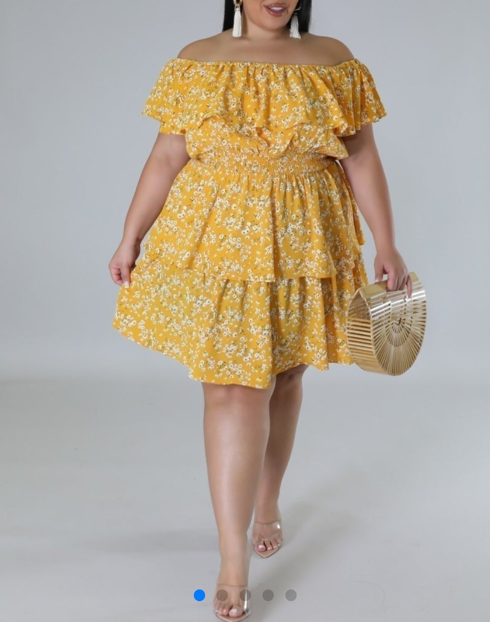 Hello Sunshine layered Dress