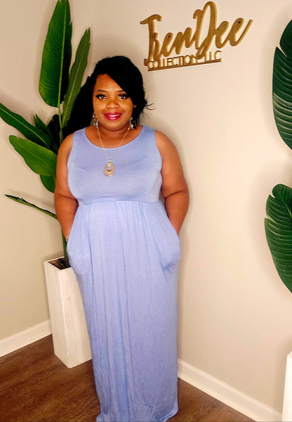 Baby Blue Maxi