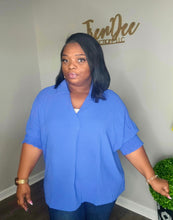 Load image into Gallery viewer, The Perfect Blue Blouse
