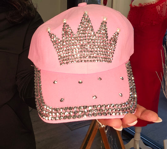 Pink princess hat