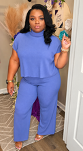 Load image into Gallery viewer, Chic Ribbed crop top set
