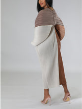 Load image into Gallery viewer, Royalty Dress brown taupe multi
