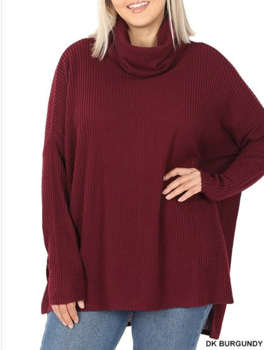 Just Chill sweater ( Burgundy)