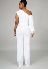 Load image into Gallery viewer, Winter Nights Jumpsuit (off white)
